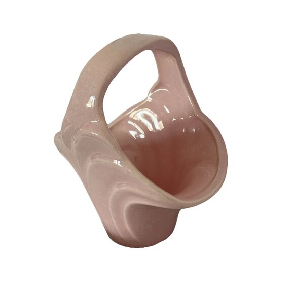 Imperial USA Pottery F38 Pink Basket - Picture 3 of 10